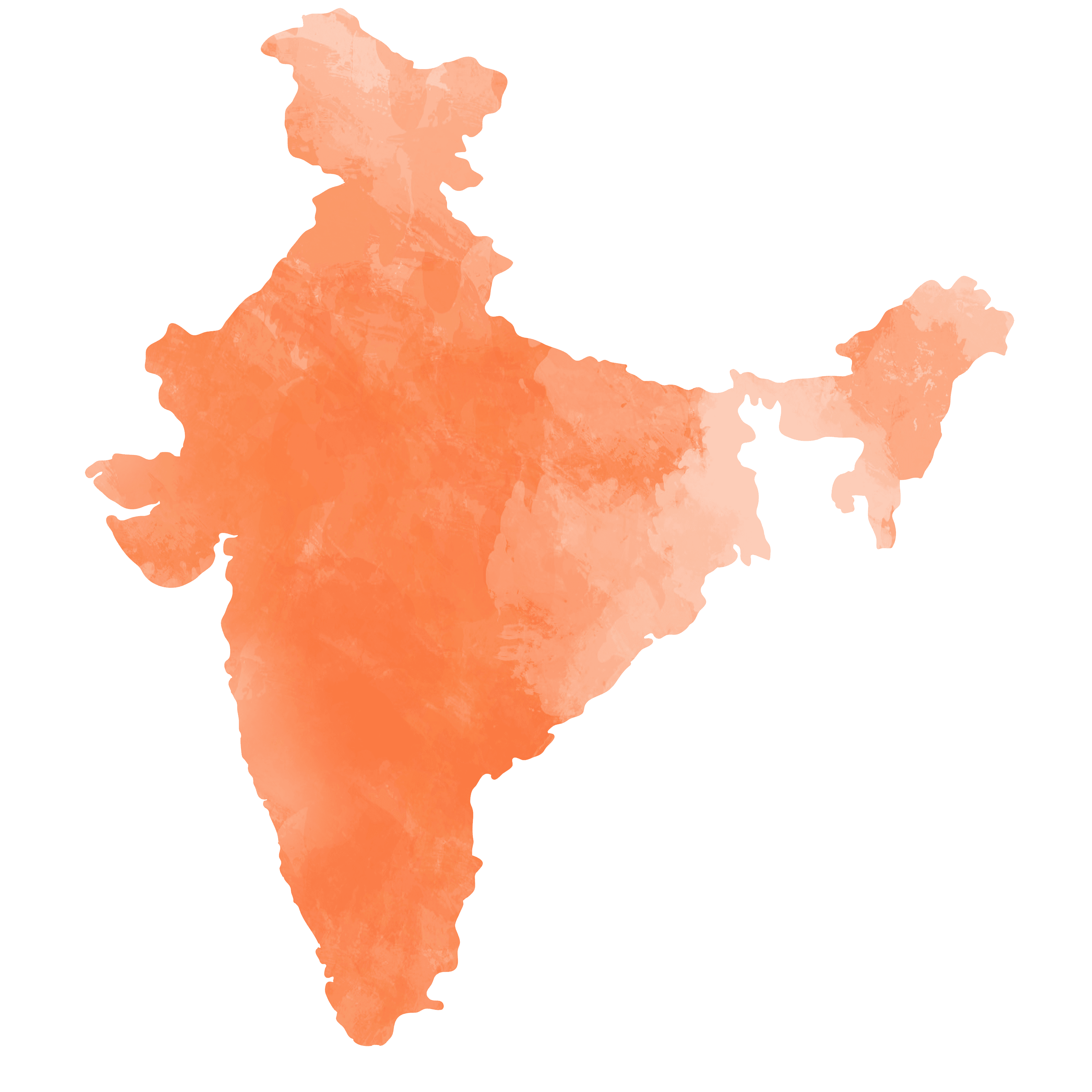 India map showing Sparsh Social Foundation presence