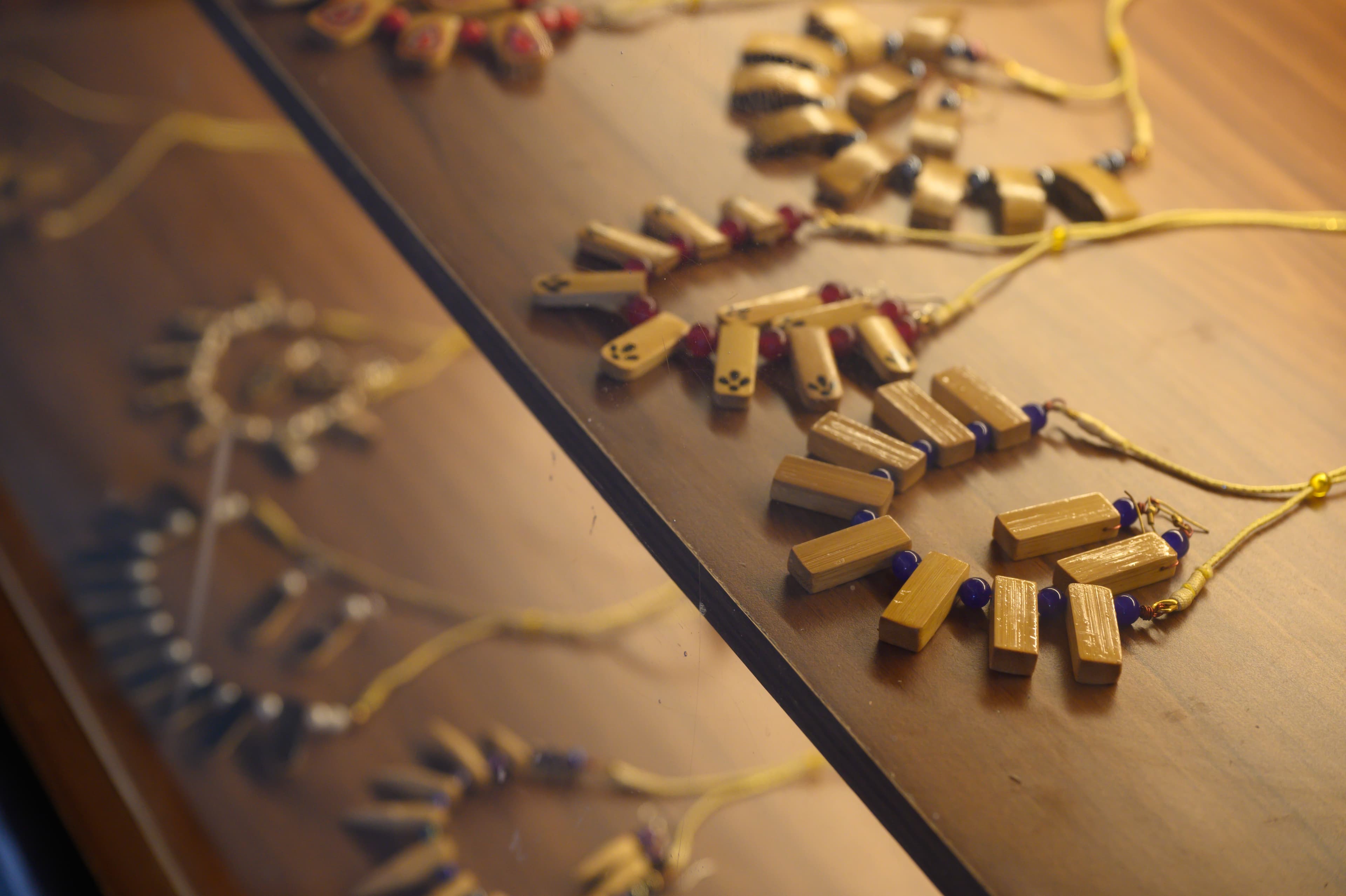 Accessories from the artisan retail outlet collection