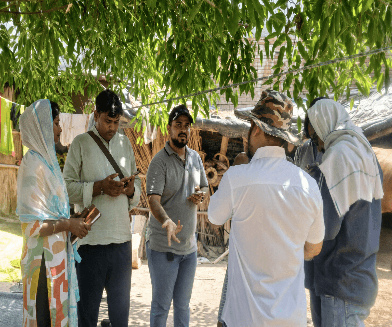 Farmers being trained for digital Nitara App