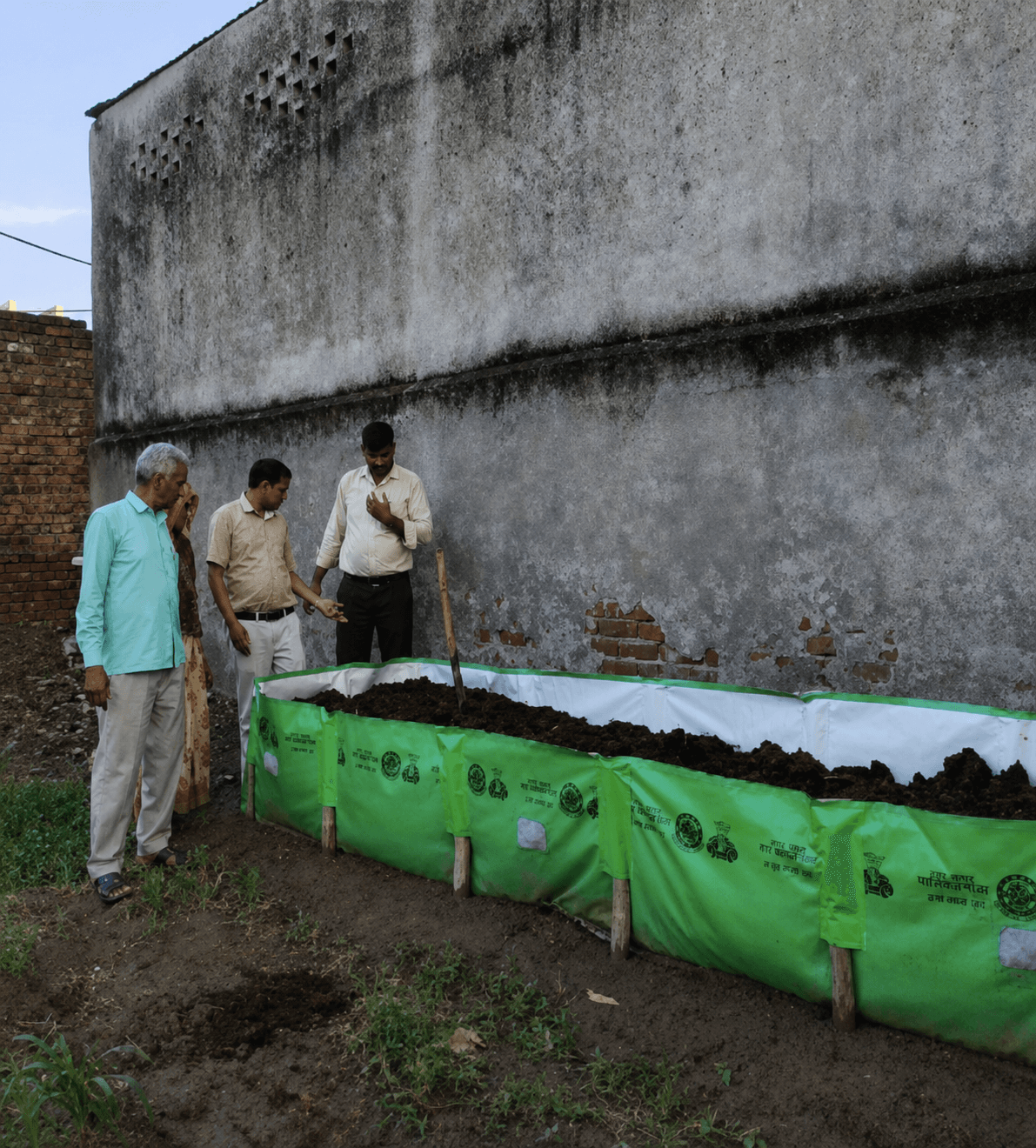 Biogas unit installed under Sparsh Social Foundation initiative